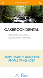 Mobile Screenshot of oakbrookfamilydental.com
